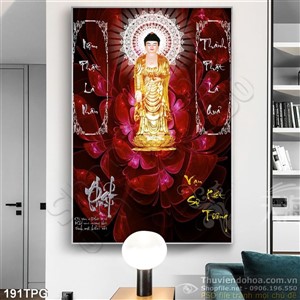 Tranh phật giáo in lịch treo tường