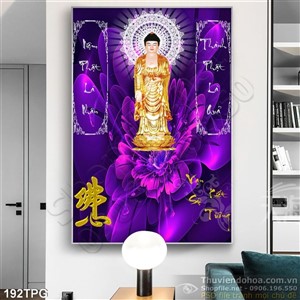 Tranh phật in lịch treo tường