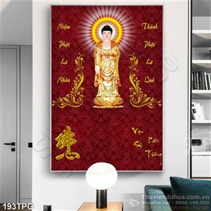 Tranh phật giáo in lịch đẹp