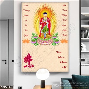 Tranh phật giáo in lịch