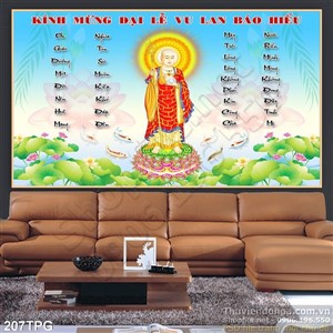 Tranh phật Tam Tạng