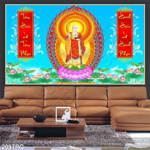 Tranh phật Tâm Tạng treo tường