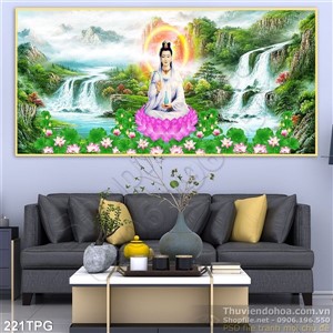 Tranh phật giáo trang trí đẹp