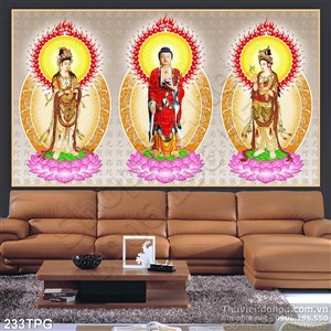 Tranh phật giáo in lịch đẹp