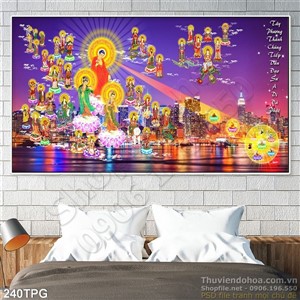 Tranh phật giáo trang trí đẹp