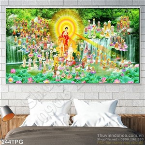 Tranh phật giáo treo tường