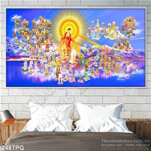 Tranh phật giáo treo tường