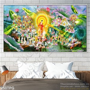 Tranh phật trang trí đẹp