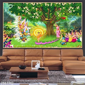 Tranh lễ Phật Đản