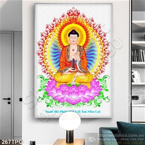 Tranh phật giáo treo tường đẹp