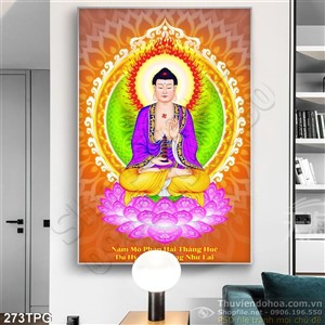 Tranh phật Tổ trang trí treo tường