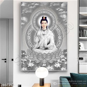 Tranh phật Quan Âm Bồ tát