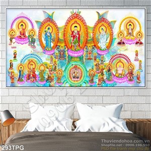 Tranh các vị phật treo tường đẹp