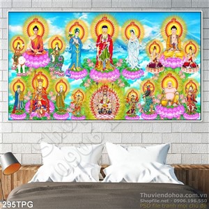 Tranh các vị Phật treo tường đẹp