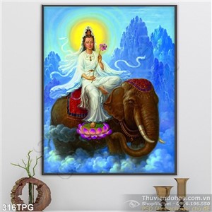 Tranh phật Quan Âm  Bồ Tát