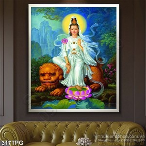 Tranh phật Quan Âm