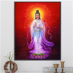 Tranh phật Quan Âm Bồ Tát