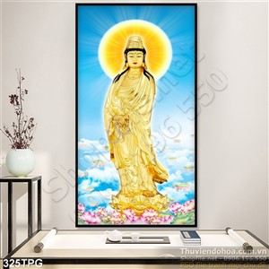 Tranh phật Quan Âm