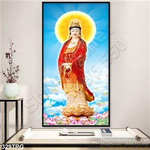 Tranh phật Quan Âm