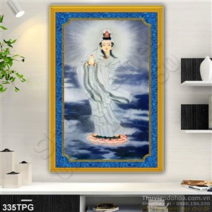 Tranh phật Quan Âm treo tường