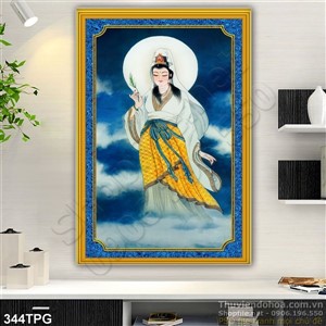 Tranh phật Quan Âm Bồ Tát