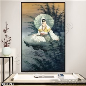 Tranh phật Quan Âm treo tường