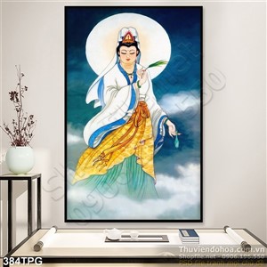 Tranh phật Quan Âm Bồ Tát