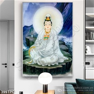 Tranh phật Quan Âm Bồ Tát