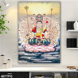 Tranh phật Bà nghìn tay