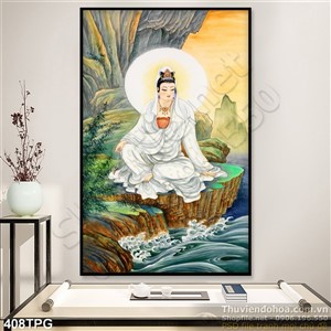 Tranh phật trang trí tường