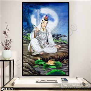 Tranh phật Quan Âm Bồ Tát