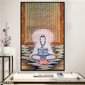 Tranh phật giáo thư pháp