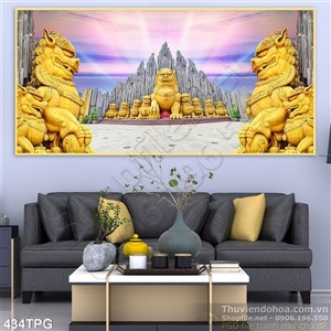 Tranh phật giáo treo tường