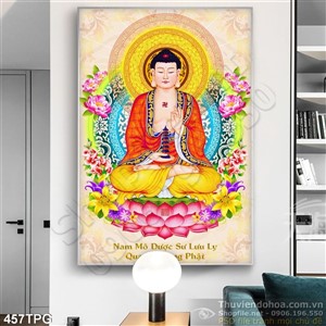 Tranh phật Tổ in lịch đẹp
