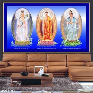 Tranh các tượng Phật