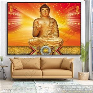 Tranh phật giáo trang trí treo tường