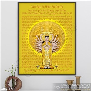 Tranh kinh Phật treo tường