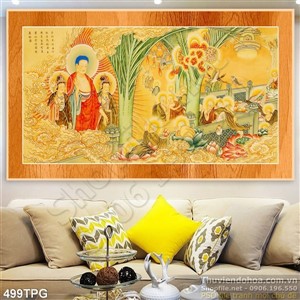 Tranh phật giáo trang trí treo tường đẹp