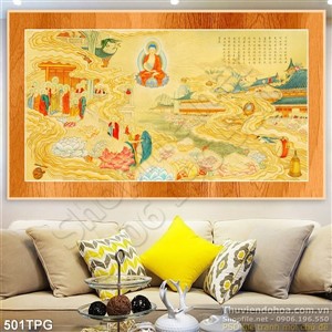 Tranh phật giáo trang trí đẹp