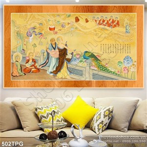 Tranh kinh Phật treo tường đẹp