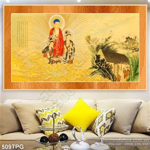 Tranh phật giáo nghệ thuật đẹp