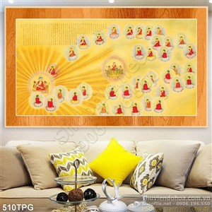 Tranh các vị Phật treo tường đẹp