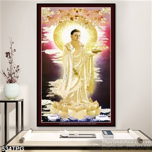 Tranh tượng Phật trang trí tường