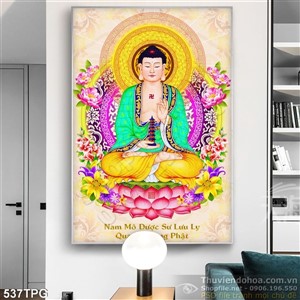 Tranh phật giáo in lịch đẹp