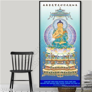 Tranh phật giáo tran trí đẹp