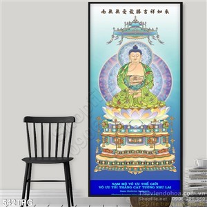Tranh phật giáo dán tường đẹp