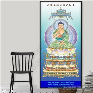 Tranh phật giáo nghệ thuật đẹp
