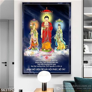 Tranh phật giáo treo tường đẹp