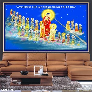 Tranh các vị Phật đẹp độc đáo