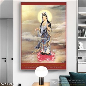 Tranh phật giáo nghệ thuật đẹp